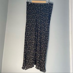 Lane bryant floral maxi skirt